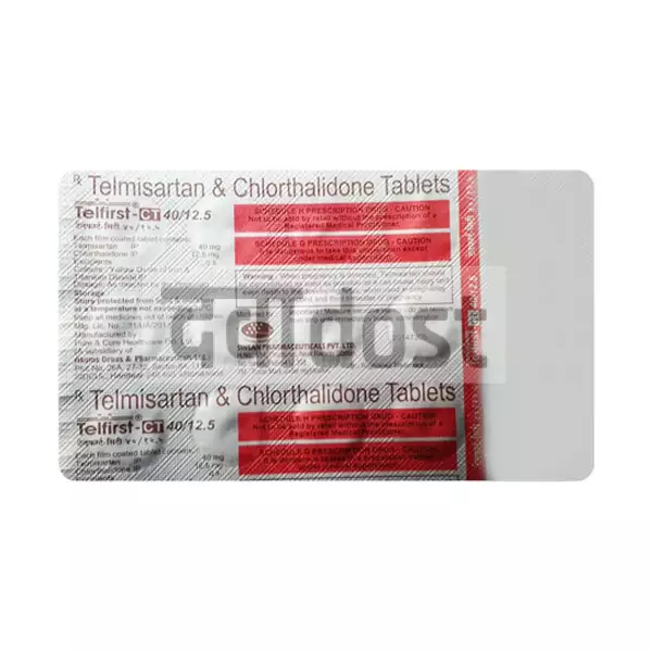 Telfirst CT 40 mg/6.25 mg Tablet