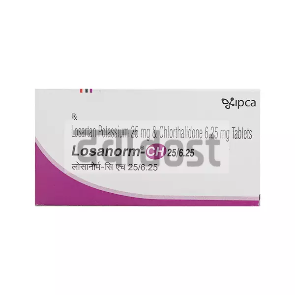 Losanorm-CH 25/6.25 Tablet