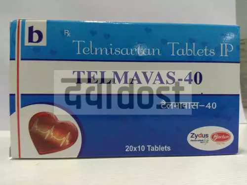 Telmavas 40mg Tablet