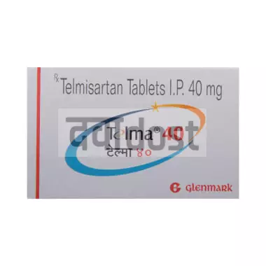 Telma 40mg Tablet
