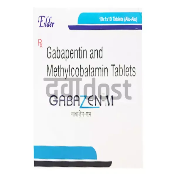 Gabazen M 300mg/500mcg Tablet