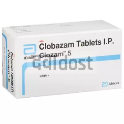 Clozam 5mg Tablet 10s