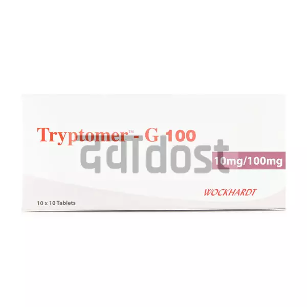 Tryptomer G 100 mg/10 mg Tablet