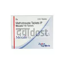 Mexate 7.5mg Tablet 4s