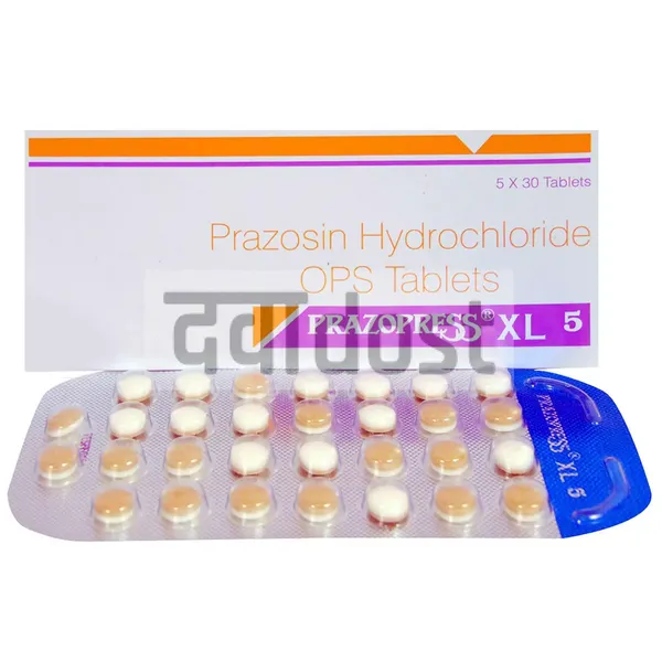 Prazopress XL 5mg Tablet 30s