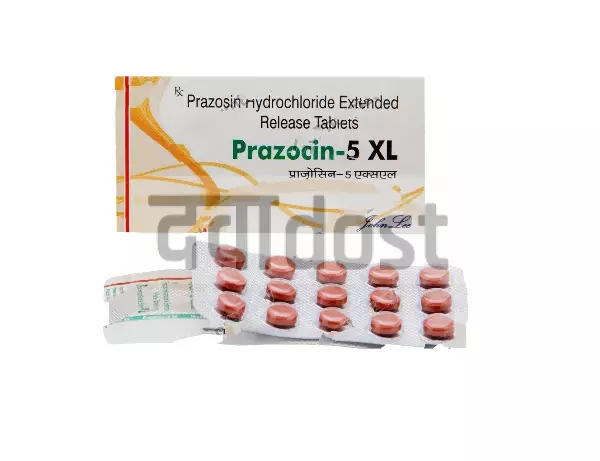 Prazocin 5 XL Tablet 15