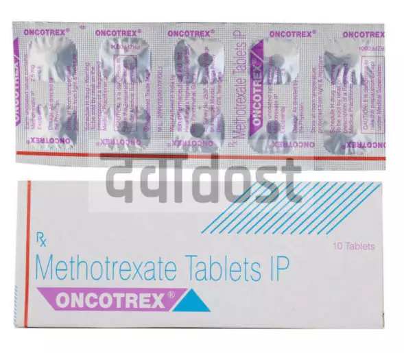 Oncotrex 2.5mg Tablet 10s