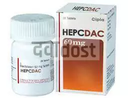 Hepcdac 60mg Tablet 28s