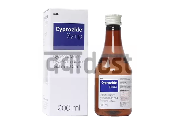 Cyprozide 2mg/275mg Syrup 200ml