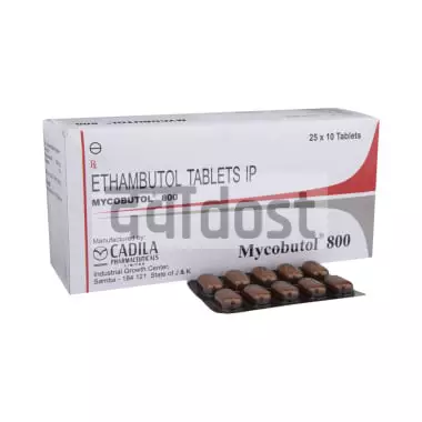 Mycobutol 800 Tablet