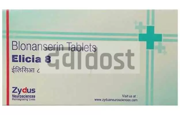 Elicia 8mg Tablet 10s