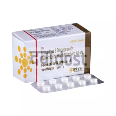 Rospitril Plus 3mg/2mg Tablet MD 10s