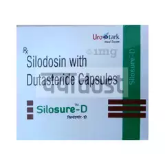 Silosure-D 8mg/0.5mg Capsule 10s