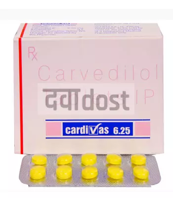 Cardivas 6.25 Tablet