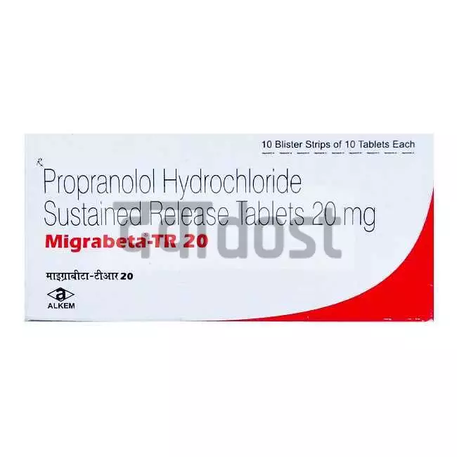 Migrabeta-TR 20mg Tablet SR 10s