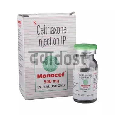 Monocef 500mg Injection 2ml