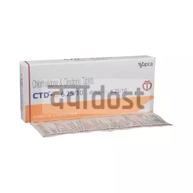 CTD-C 10mg/6.25mg Tablet 10s