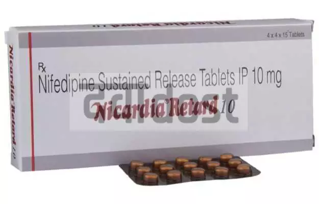Nicardia Retard 20 Tablet SR