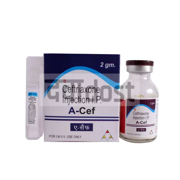 A Cef 2gm Injection 1s