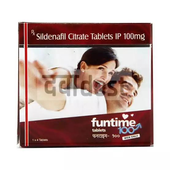 Funtime 100mg Tablet 4s