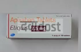 Eliquis 2.5mg Tablet 10s