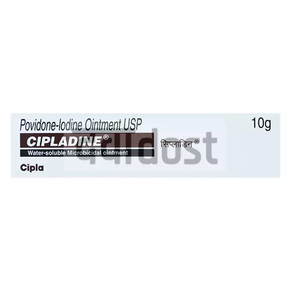 Cipladine 5% Ointment 10gm