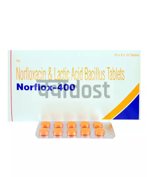 Norflox LB 400mg Tablet