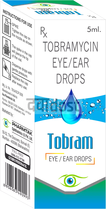 Tobram Eye/Ear Drops 5ml