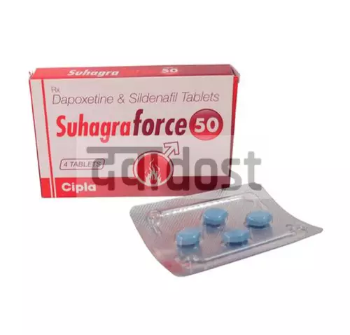 Suhagra Force 50mg/30mg Tablet