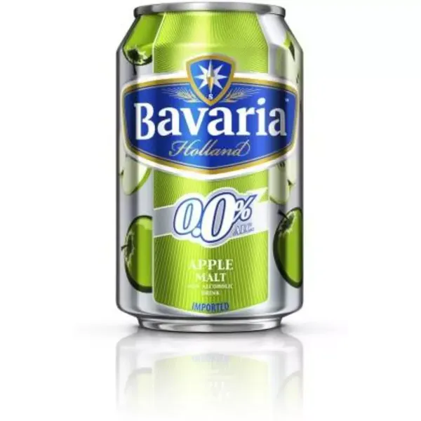 BAVARIA DRINK MALT APPLE 330ML