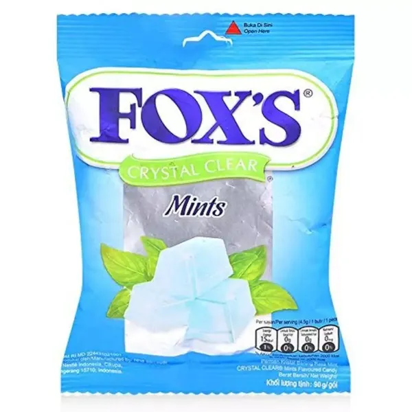 FOXS CANDIES MINTS REF 90GM