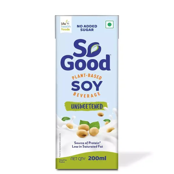 SOY MILKY NATURAL UNSWEETENED 200ML