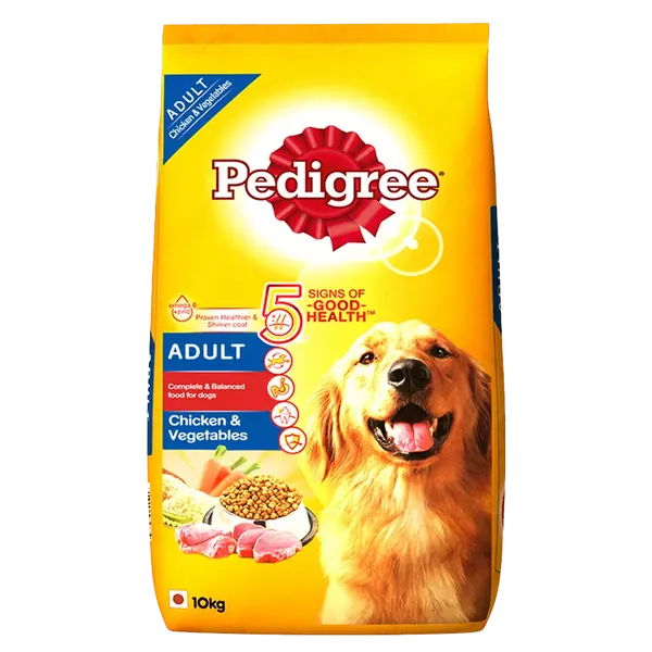 PEDIGREE DOG FOOD ADULT CHI/VEG 10KG