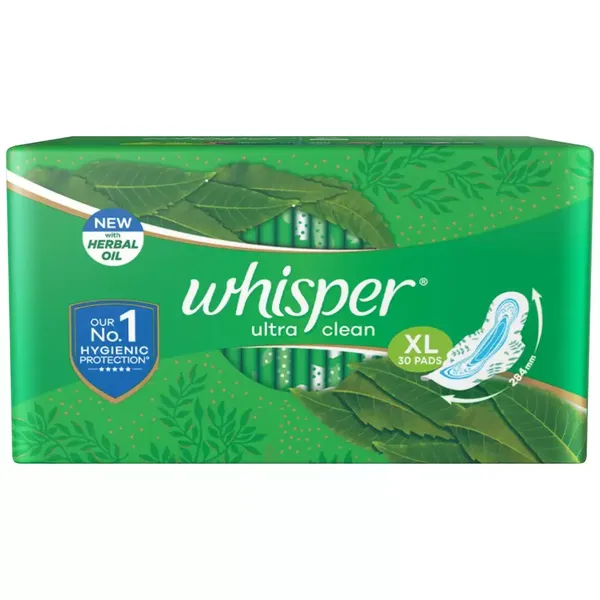 WHISPER SA/PADS ULTRA WINGS XL 30PC