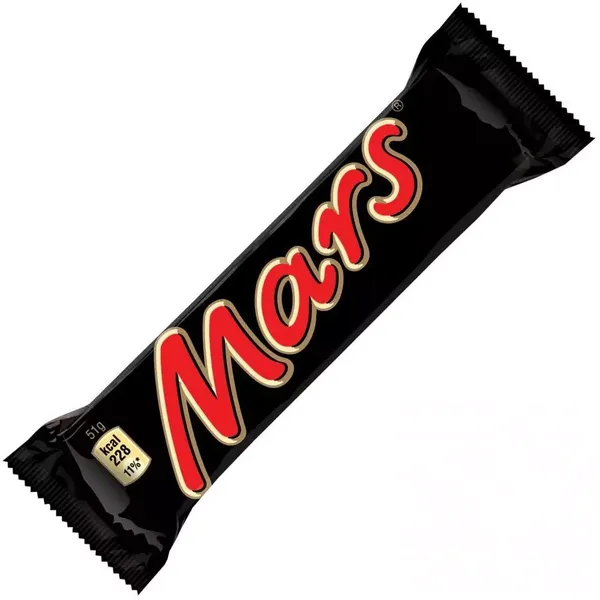 MARS CHOC BAR 51GM