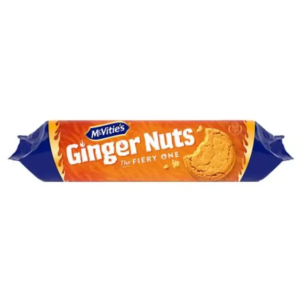 MCVITIES BISC GINGER NUTS 250GM IMP