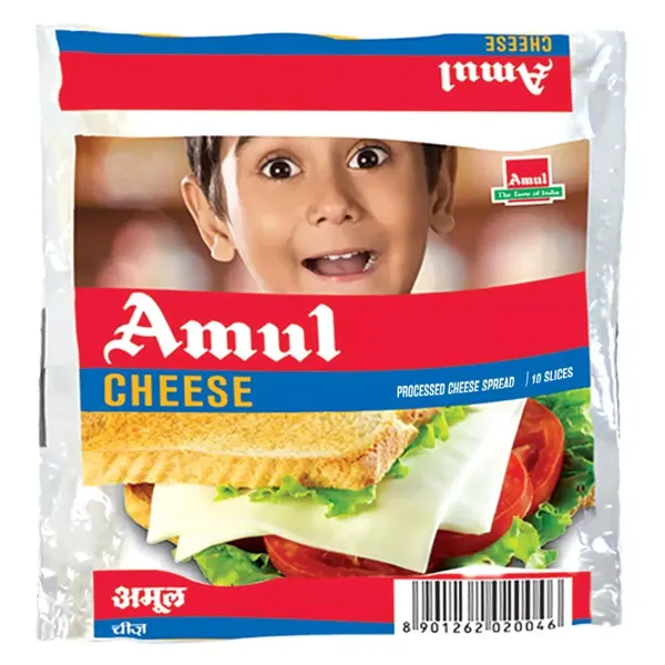 AMUL CHEESE SLICES 200GM