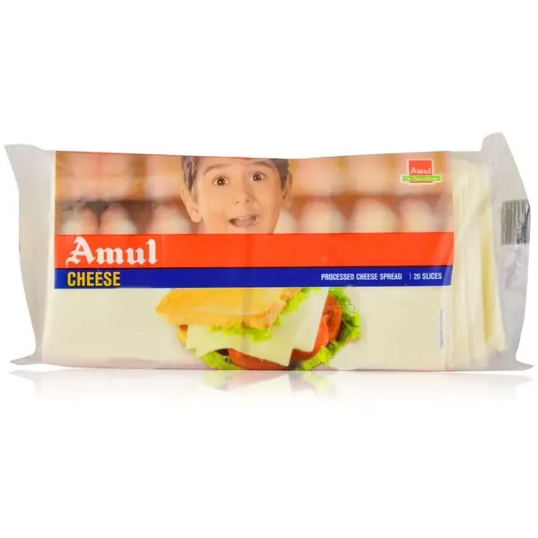 AMUL CHEESE SLICES 400GM