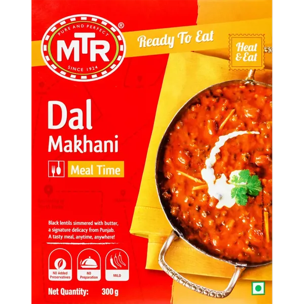 MTR READY/EAT DAL MAKHANI 300GM