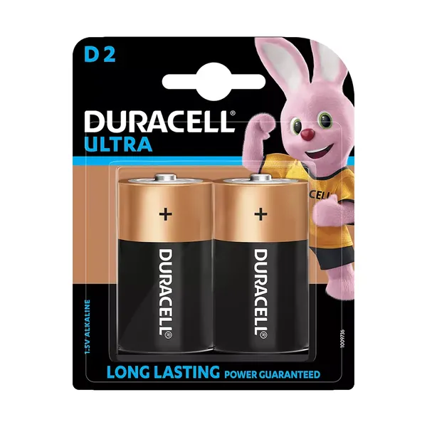 DURACELL D SIZE 2PC