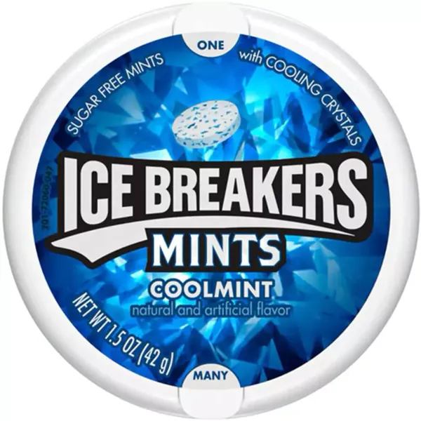 ICE BREAKERS MINTS COOLMINT 42GM