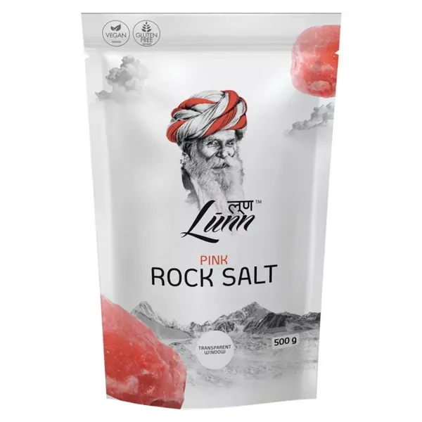 LUNN SALT PINK ROCK  FINE GRAIN 500GM