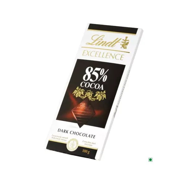 LINDT EXCELLENCE 85% COCOA BAR 100GM