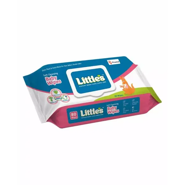 LITTLES BABY WIPES 80PC