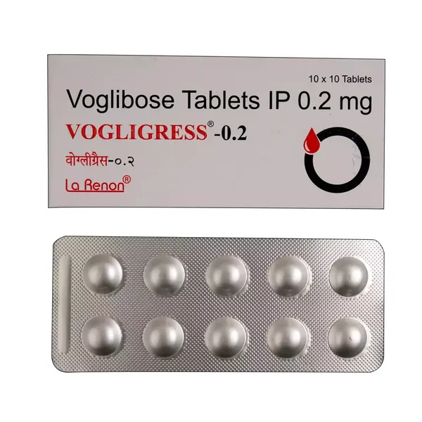 VOGLIGRESS 0.2MG 10TAB