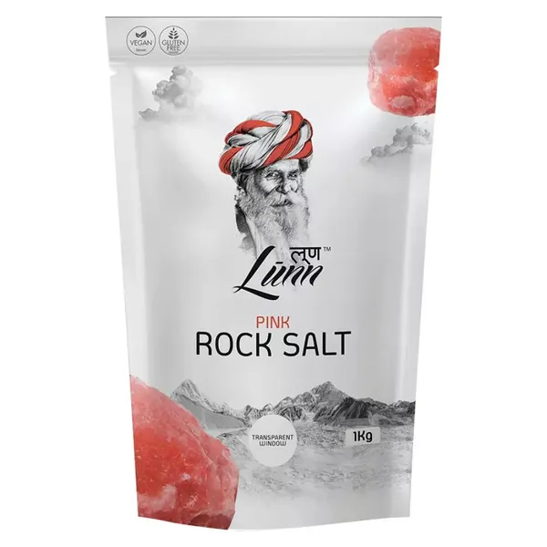 LUNN SALT PINK ROCK FINE GRAIN 1KG