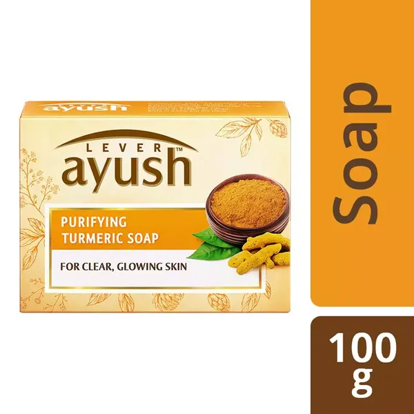 AYUSH SOAP TURMERIC 100GM