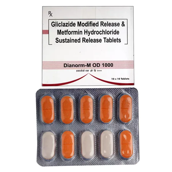 DIANORM-M OD 1000MG 10TAB
