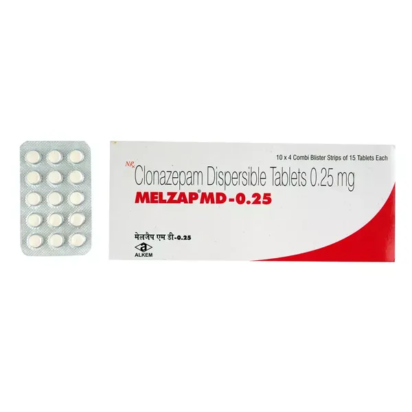 MELZAP-MD 0.25MG 15TAB