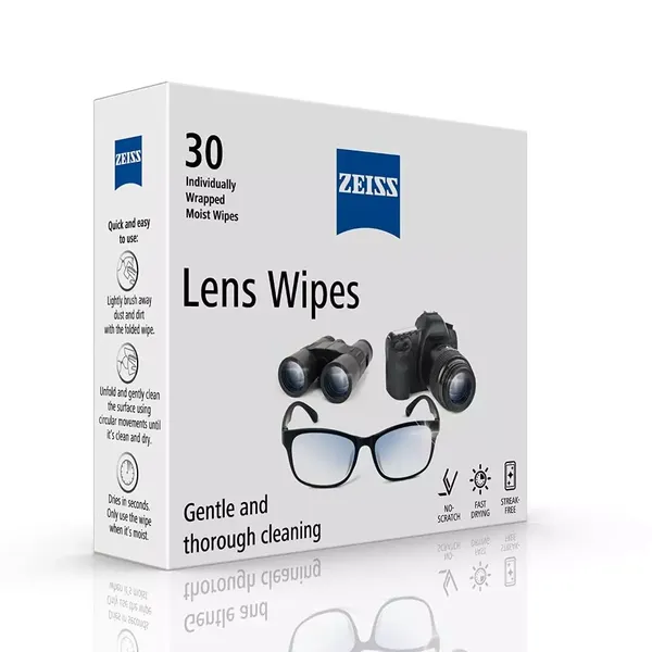 ZEISS WIPES LENS 30PC
